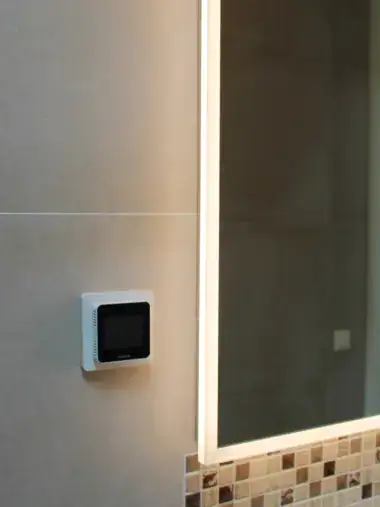 renovatie badkamer den bosch spiegel montage